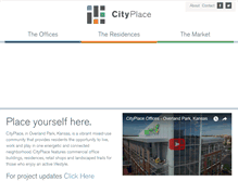 Tablet Screenshot of cityplacekc.com